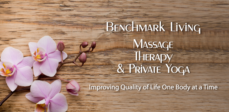 Benchmark Living Massage Therapy & Private Yoga Mobile Banner